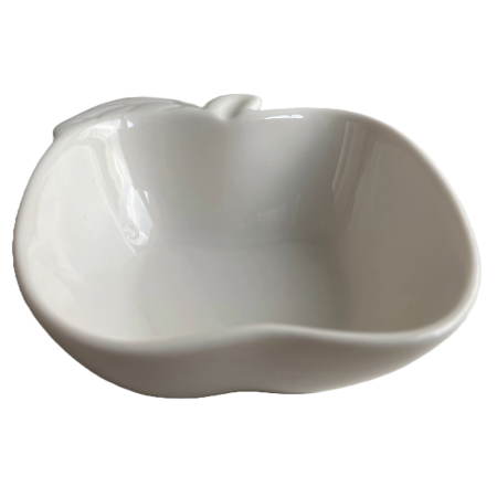 Sosiera ceramica si suport de lemn, 3 piese, 100 ml vas