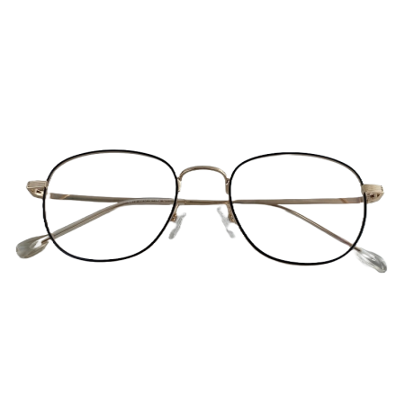 Rame ochelari de vedere cu toc, auriu, 50x18x142 mm
