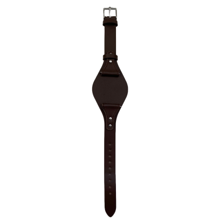 Curea ceas Cyrax, compatibila ceas Fossil ES3615, 12 mm, din piele, Maro cafeniu