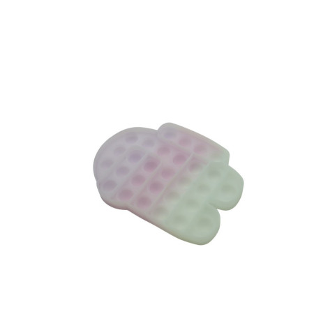 Cyrax Jucarie antistres din silicon, Pop it Now and Flip It, Among us, Transparent