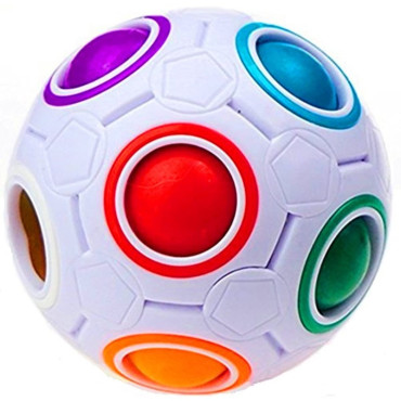 Cyrax Jucarie interactiva antistres minge, multicolor, + 3 ani