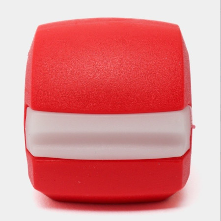 Dispozitiv de Tonifiere Faciala,  din Silicon, Corectare Mandibula/Maxilar, Rosu