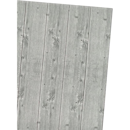 Set 10 Placi Tapet 3D,  70 x 70 cm, Grosime 3 mm, din Rasina, Tip Placi de Lemn, Suprafata Acoperita 4.9 mp, Gri Inchis