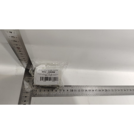 Cutie Pastile Multifunctionala,  4 in 1, Pahar Apa, Taiere, Sfaramare, Depozitare, Compact, ABS cu Lama din Inox, Alb, 8.7x6.2x4.1 cm