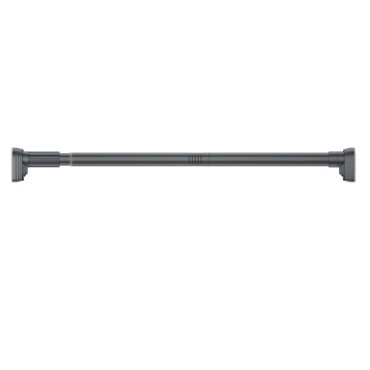 Bara Telescopica Multifunctionala,  din Otel Inoxidabil si ABS, Utilizare Universala, Extensie 220 - 240 cm, Fara Perforare Perete, Gri