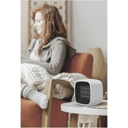 Mini radiator electric portabil  800 W, 2 trepte, 150x120x175 mm, alb