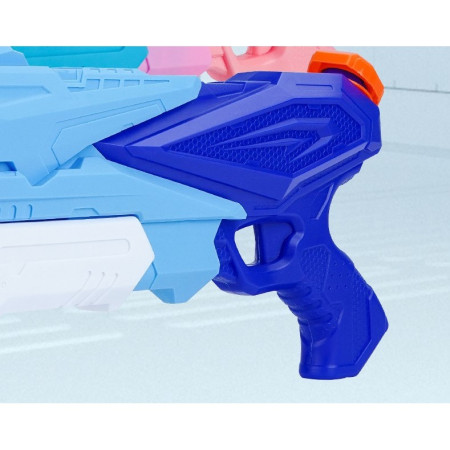 Pistol cu Apa pentru Copii, Rezervor, Pentru Piscina/Plaja, Cyrax, 6ani+,  3 duze, Albastru, 770ML