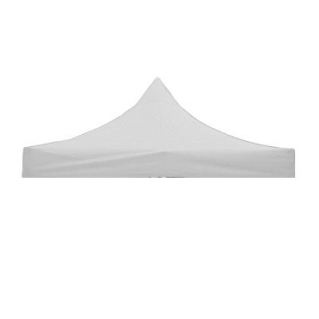 Prelata,copertina pentru acoperis cort tip pavilion  2 x 3 m , impermeabila, invelis din material textil oxfort 700D, cauciucat Alb