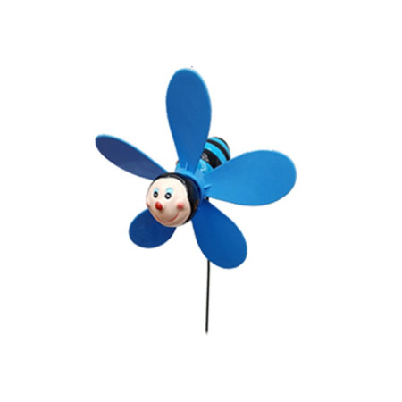 Set 4 Figurine, Decoratiuni de Gradina,  Tip Morisca de Vant, Model Insecte, 57 x 12 cm, Multicolor