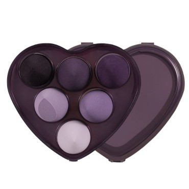 Set Buretei Machiaj, Cyrax, Premium, 6 bucati, mov