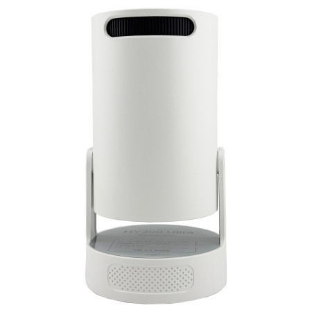 Video Proiector Portabil cilindric HY300ULTRA,  Inteligent, ULTRA HD 4K 1920 x 1080, Wireless, Compatibil cu Android/iOS, DC, 17 x 11 x 9.5 cm, Alb