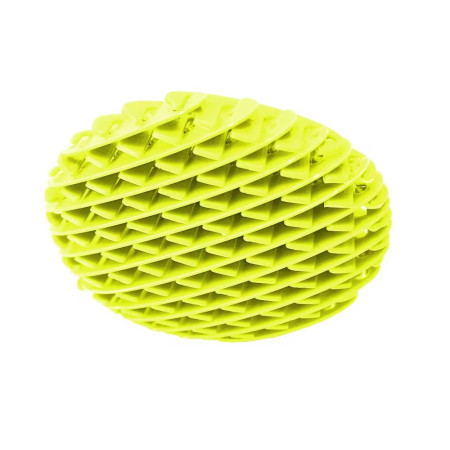 Jucarie Worm Fidget de Decompresie, Cyrax, Anti Stres, Dimensiune Compacta 10 cm, Dimensiune Extinsa 24.5 cm, Galben