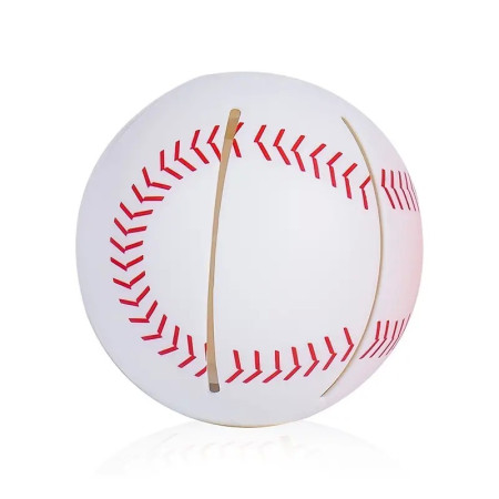 Minge UFO baseball Cyrax cu deformare, diametru 8 cm, 3 ani +, lumini LED interactiva, minge magică OZN zburator, minge zburătoare, Alb