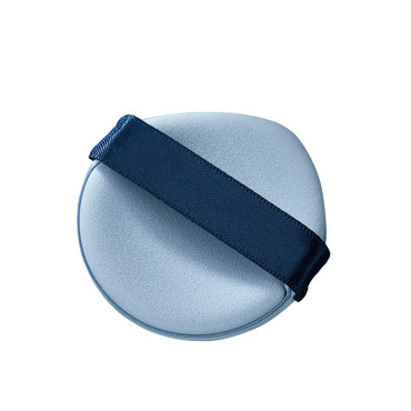 Burete de Machiaj Triunghi Cyrax, Reutilizabili, Utilizare Umeda sau Uscata, 5.5 x 5.5 x 0.9 cm, Powder Puff, Albastru