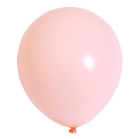 Set 12 Baloane, Cyrax, din Latex Macaroon, 30 cm, Portocaliu