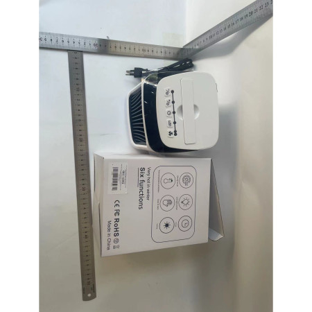 Mini incalzitor portabil  afisaj digital, sincronizare inteligenta, lumina de noapte colorata