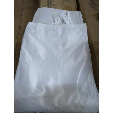 Perete Lateral Cort Evenimente 18 m,  material textil oxfort 700D Alb