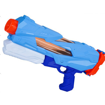 Pistol cu Apa pentru Copii, Rezervor, Pentru Piscina/Plaja, Cyrax, 6ani+,  5 duze, Quick Fill, Albastru, 800ML