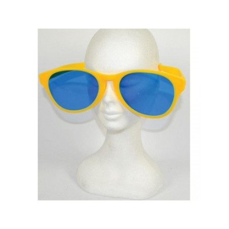 Ochelari Deghizare, Cyrax, Marime Exagerata, din Plastic, 26 x 9 cm, Galben