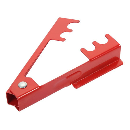 Set 4 Unelte de Gradinarit,  pentru Indepartare Spini Trandafiri si Taiere, din PVC/Otel Carbon, Rosu/Verde