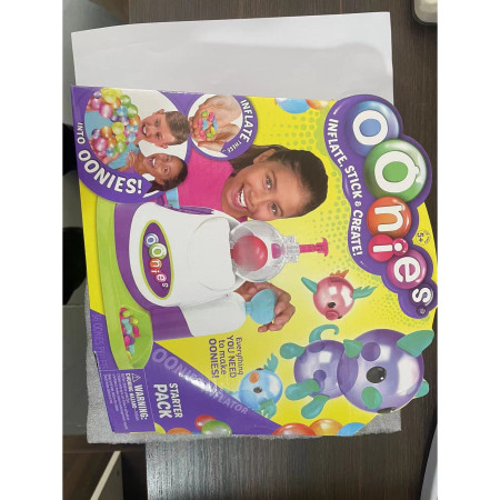 Cyrax Jucarie magica Bobo Sticky Oonies pentru umflat baloane, 32 baloane si 42 de accesorii incluse, multicolor