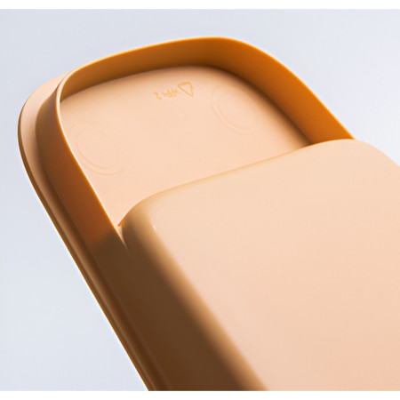 Set Mini Matura si Faras,  Uz Casnic, Doua Perii, pentru Birou, Bucatarie, Casa, 19.5x13.8x3.6 cm, Galben