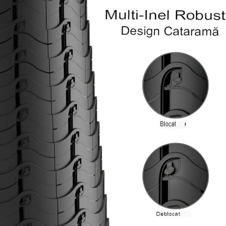 Scaun Telescopic Pliabil pentru Camping si Pescuit,  Portabil, Universal, Sustine 150 kg, ABS, Diametru 25 cm, Extensibil, Inaltime 45 cm, Negru