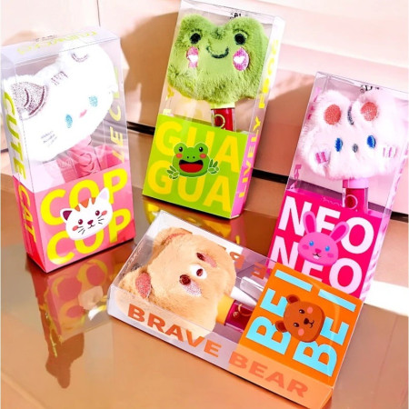 Luciu de Buze, Kevin&Coco, Animat de Plus, Model Ursulet, Maro