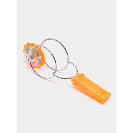 Jucarie Interactiva, Cyrax, Titirez Magnetic, cu Led, 19.8 x 5 cm, Portocaliu