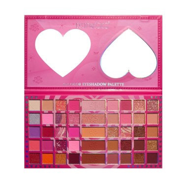 Palete de Machiaj, KEVIN & COCO, Love Crush, Fard de Pleoape, 45 culori, 30.3 x 16.5 cm