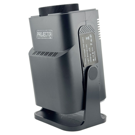 Video Proiector Portabil HY320 MINI,  Inteligent pentru Jocuri, Ultra HD 1920 x 1080, Wireless, Compatibil cu Android/iOS, AC, 17 x 10 x 9 cm, Negru