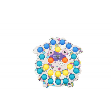 Cyrax Jucarie senzoriala antistres, Simple Dimple, Oaie, Multicolor, V4