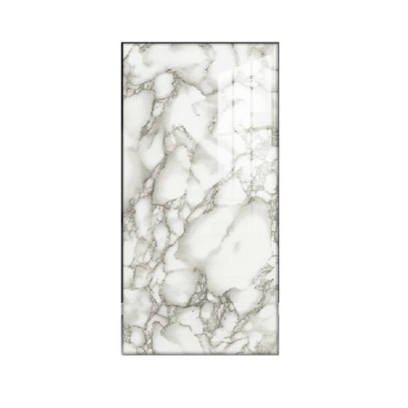 Set 10 Placi Tapet,  60 x 30 cm, Grosime 1.5 mm, din PVC, Model Imitatie de Marmura, Suprafata acoperita 1.8 mp, Gri