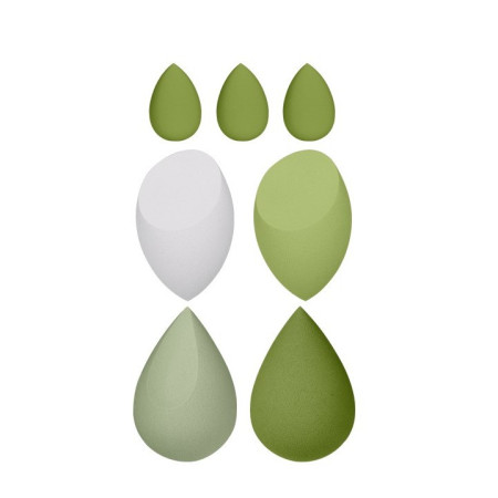 Set Buretei Machiaj, Cyrax, Premium, 7 bucati, verde