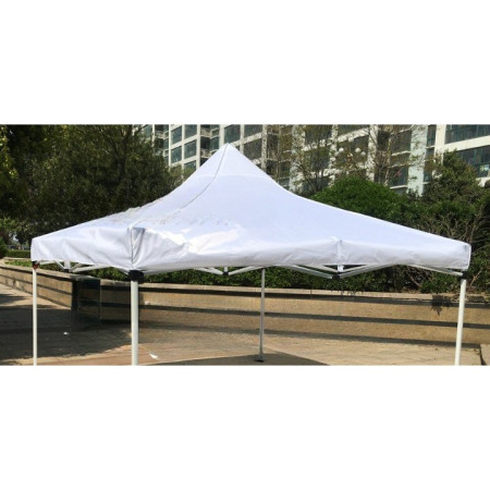 Prelata,copertina pentru acoperis cort tip pavilion  3 x 3 m , impermeabila, invelis din material textil oxfort 700D, cauciucat Alb