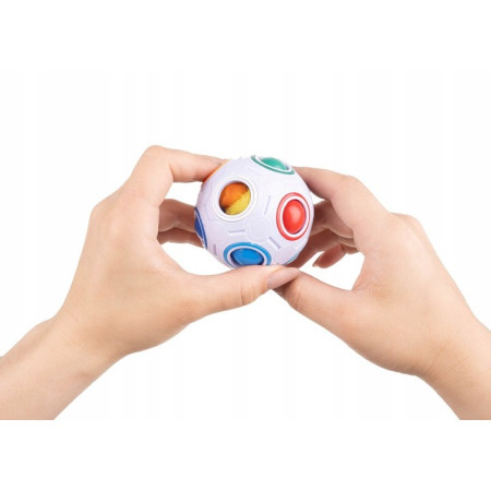 Cyrax Jucarie interactiva antistres minge, multicolor, + 3 ani
