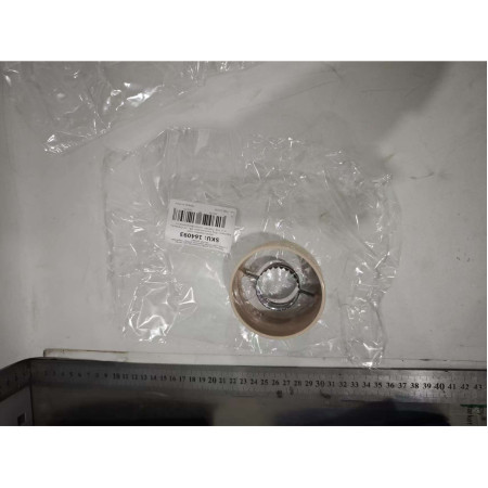 Ustensila pentru Curatare Porumb, Cyrax, Diametru 3.6 cm, din Plastic si Otel Inoxidabil, Alb