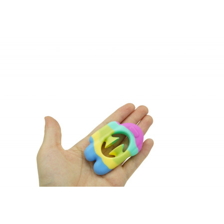 Cyrax Jucarie senzoriala antistres cu ventuza de decompresie, Antrenare antebrat, Fidget Toy, Model Among Us, Macarons