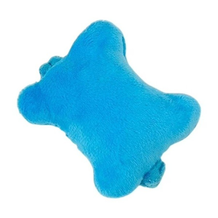 Suport de Mana,  Pernuta pentru Incheietura cu Banda Elastica, pentru Mouse, Moale, 7.5 x 7 cm, Albastru