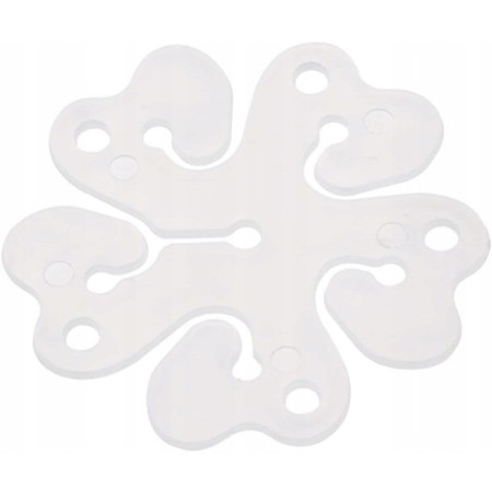 Suport pentru Baloane, Cyrax, care Formeaza o Floare, cu Un Singur Strat, pentru 6 Baloane, 6x6cm, 2.7g