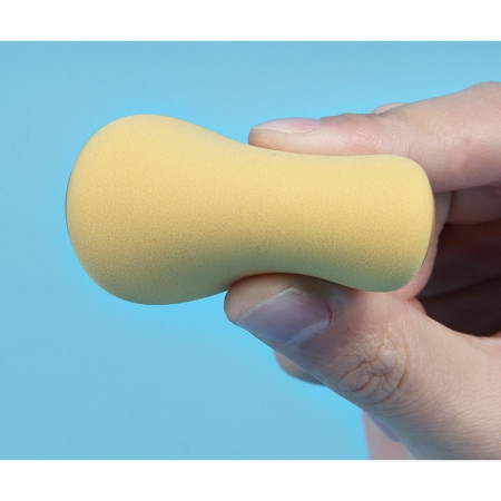 Set 7 Bureti de Machiaj Triunghi Cyrax, Reutilizabili, Utilizare Umeda sau Uscata, 5.5 x 5.5 x 1.3 cm, Powder Puff, Multicolor