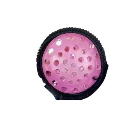 Jucarie Interactiva, Cyrax, Minge Saltareata Crystal Ball, cu Banda Elastica, 6 cm, +7 Ani, din Plastic, Roz