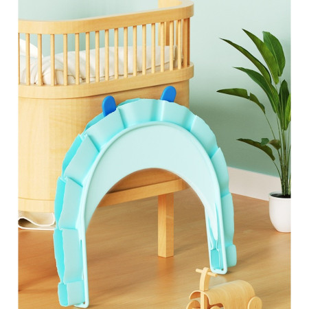 Husa Anti-Tantari, Cyrax, Pliabila, Protectie 360 Grade, Parasolar, 0-1 An, 60 x 55 x 5 cm, Albastru