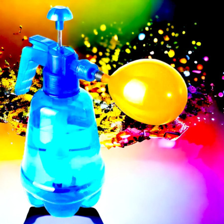 Set 300 de Baloane cu Apa, Cyrax, Rezervor de Apa de Umplut, 1.5L, Autosigilate, 34 x 27 x 10 cm, Multicolor