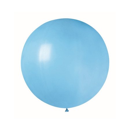 Set 2 Baloane din Latex, Cyrax, Model Party Jumbo, 90 cm, Roz si Bleu, 35 g