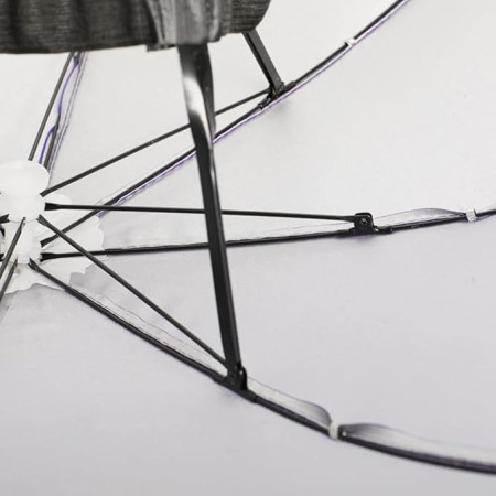 Umbrela de Cap,  Diametru 69 cm, Banda Elastica de Cap, Protectie UV/Ploaie, Fucsia