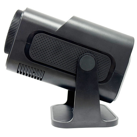 Video Proiector Portabil HY320 MINI,  Inteligent pentru Jocuri, Ultra HD 1920 x 1080, Wireless, Compatibil cu Android/iOS, AC, 17 x 10 x 9 cm, Negru