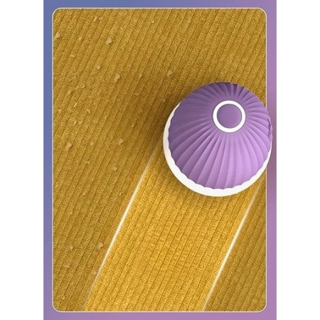 Aparat de Scame 2 in 1,  Curatare Haine si Lampa de Veghe, 3 Trepte, Incarcare Tip C, 4 W, 9 x 10 cm, Mov