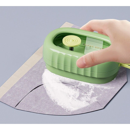 Perie de Spalat Haine,  cu Dispenser pentru Detergent, 4 Perii de Curatare, din ABS + PS, Verde