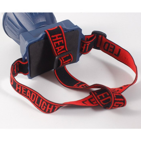 Lanterna LED de Montat pe Cap,  cu Raza Lunga de Zoom, Reincarcabila USB, Far Telescopic, Rezistent la Apa, Reglabil, pentru Pescuit in Aer Liber, Camping, Lumina Puternica, Lanterna, 7.5x5.8x5.5 cm, Albastru